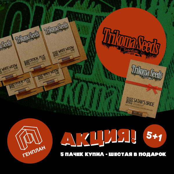 Выгодная акция от TRIKOMA SEEDS